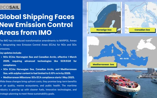 Global Shipping Faces New Emission Control Areas from IMO